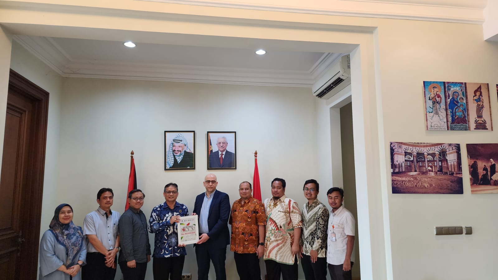 IPB salurkan bantuan untuk Palestina (foto/ist)