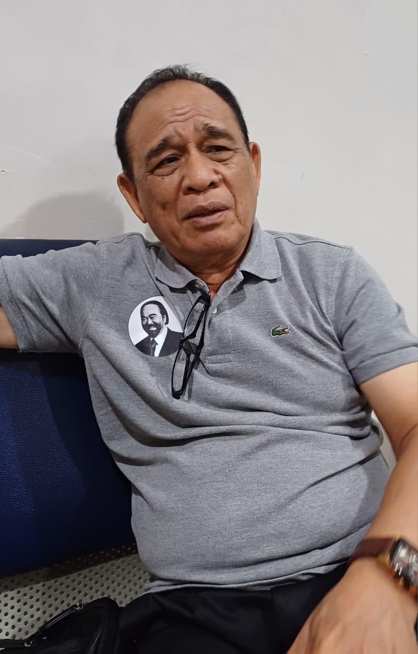 Wakil Ketua  tim kampanye daerah (TKD) Sumut, Salman Ginting. 