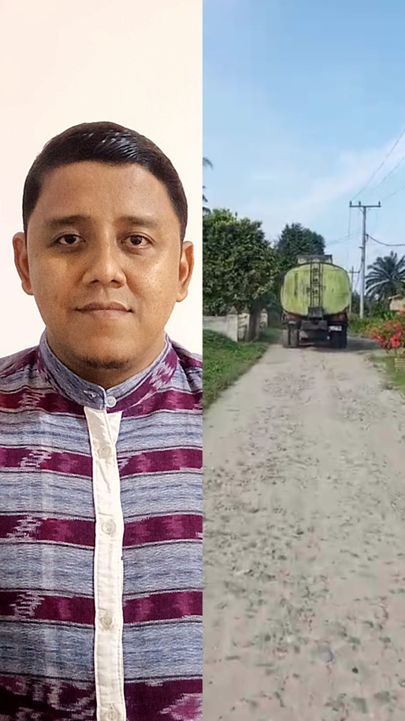 PT MKMM Diduga Jadi Biang Kerusakan Jalan di Desa Brohol